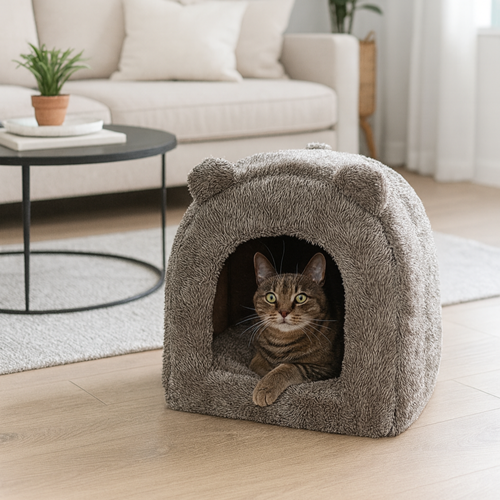 De perfecte kattenmand kiezen: waarom een (teddy) iglo zo goed werkt